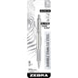 Zebra Pen F-701 Stainless Steel Ballpoint Retractable Pen, Black Ink, Fine Point 0.8mm